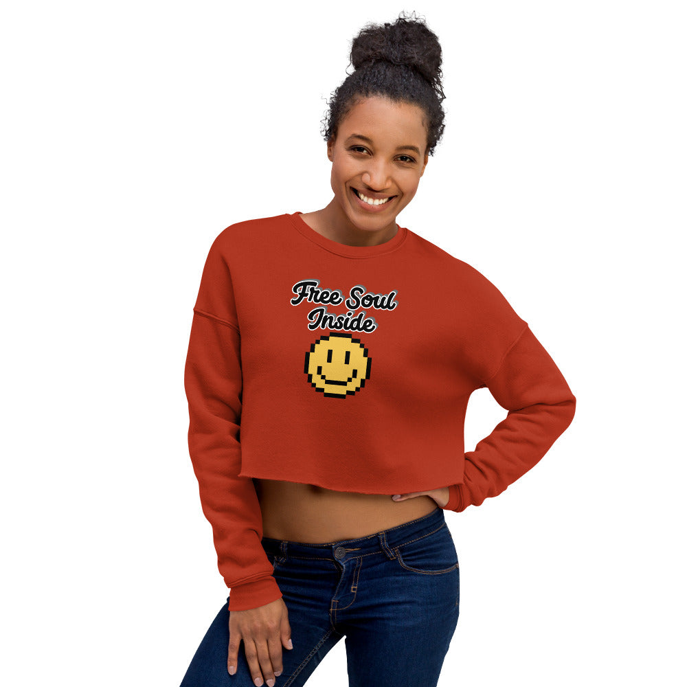 Free Soul Crop Sweatshirt