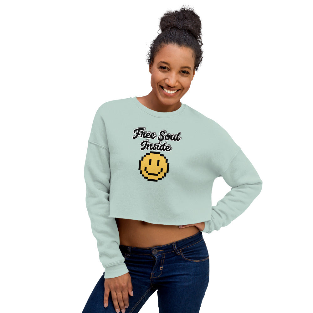 Free Soul Crop Sweatshirt