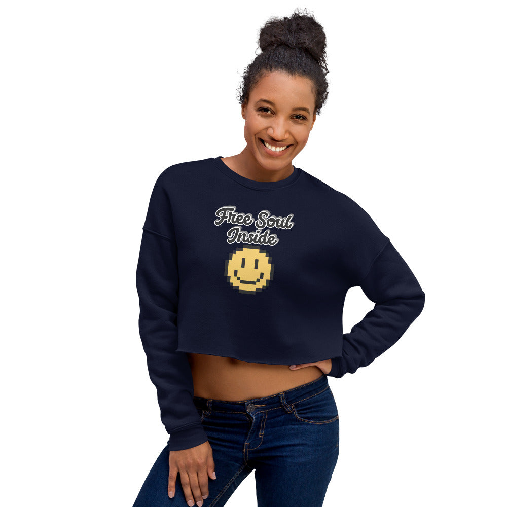 Free Soul Crop Sweatshirt